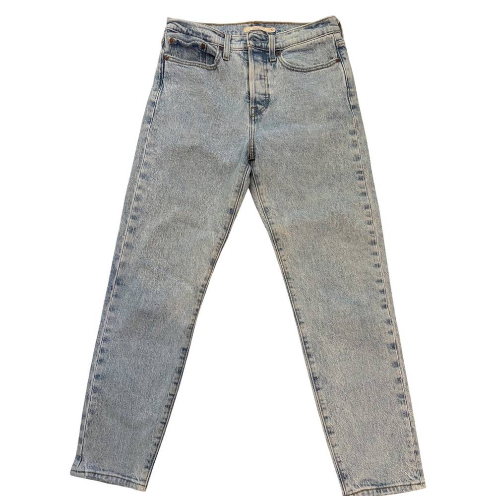 Levi's Premium Wedgie Fit Jeans Women's W27 High Rise Light Wash Vintage Style
